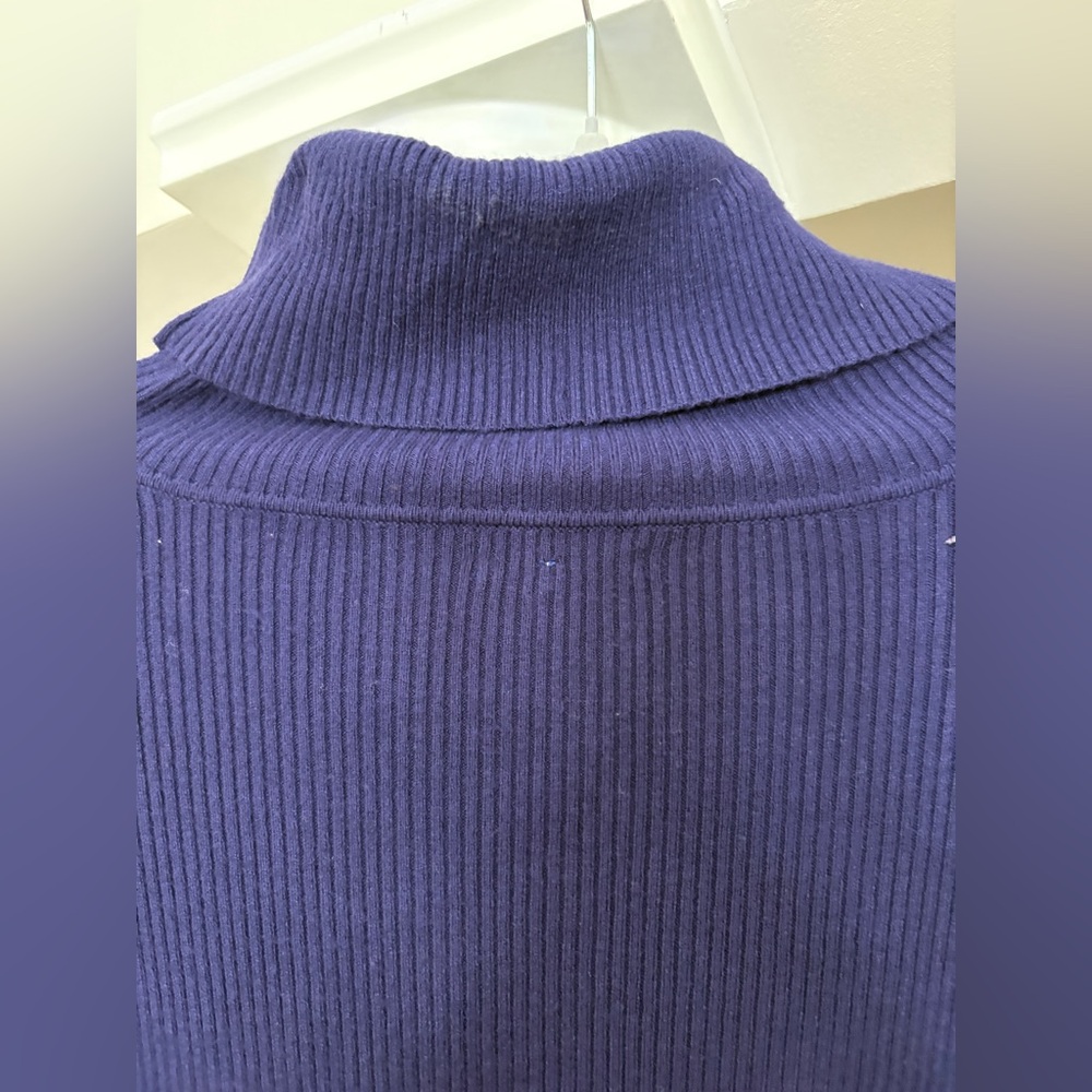Stitchdrop Ribbed Turtleneck Sweater Dress - NWOT - Picture 12 of 17